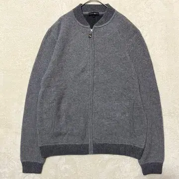 [ 새상품급 ] 타카시마야 집업 니트 자켓 그레이 LL