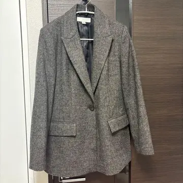 ZARA 헤링본 테일러드 자켓