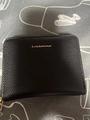 블랙 가죽 코인 케이스