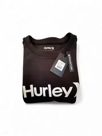 Hurley 맨투맨 트레이닝복 블랙 XL