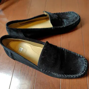 ing 잉그 송치 모카신 로퍼 블랙 사이즈 24