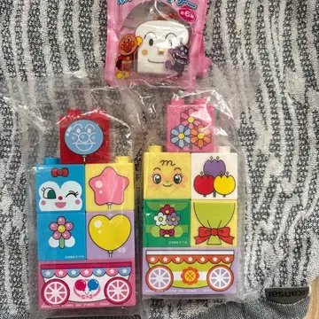 호빵맨 블록 코킨짱 멜론빵짱