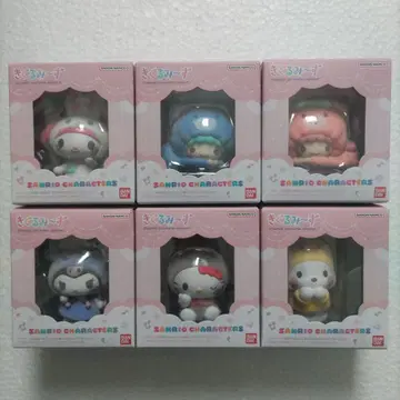 키구루미즈 산리오 캐릭터 헬로키티 등 총 6종