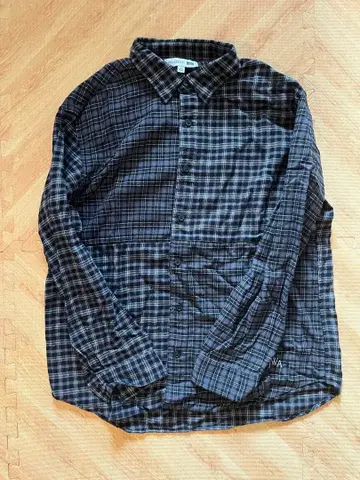 JW ANDERSON UNIQLO 플란넬 셔츠