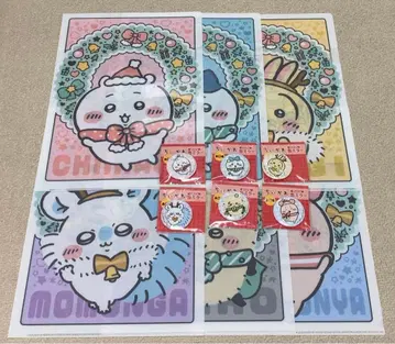 치이카와 오리지널 A4 클리어 파일 & 캔 거울 전 12종 컴플리트 세트