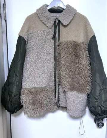 니코앤드 패치워크 보아 블루종 완판 색상 새상품급