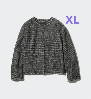 UNIQLO 트위드 자켓 XL
