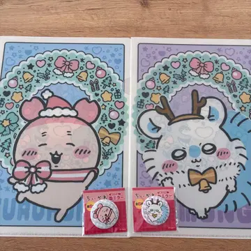 새상품 세븐 치이카와 (먼작귀) 모몽가 헌책방 클리어 파일 캔 거울