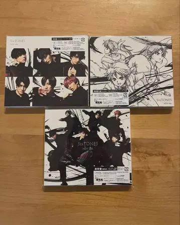 SixTONES NEW ERA 3 형태 세트 [ 미개봉 새상품 ]