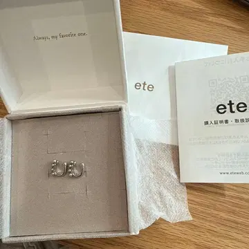 ete 펄 타이트 귀찌 플래티넘