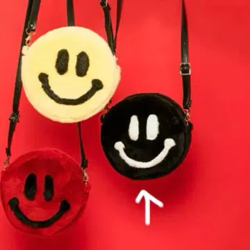 candy stripper SMILE FUR BERET SHOULDER