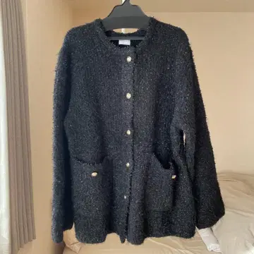 노카라 자켓 블랙