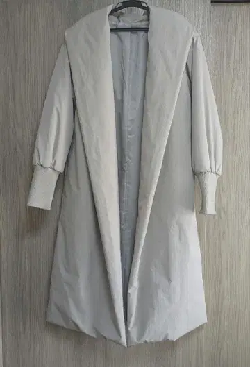 MICHEL KLEIN 충전솜 롱 코트