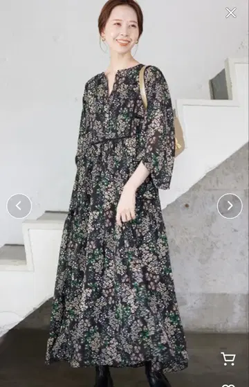 SLOBE IENA [미사용 새상품] FLOWER PRINT 원피스