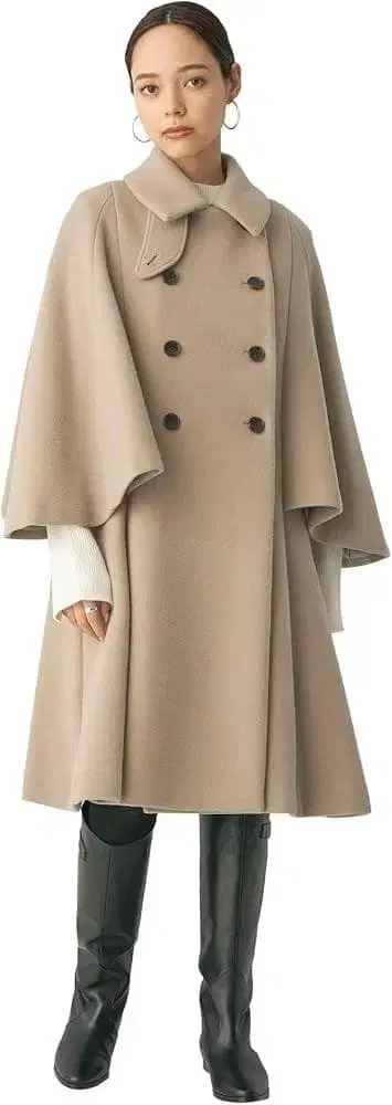 새상품 유나이티드 애로우즈 EMMEL REFINES 케이프풍 코트