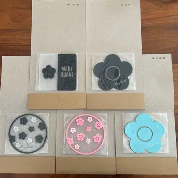 MARY QUANT 마리콴트 클리어 러버 코스터 컴플리트 전 5종