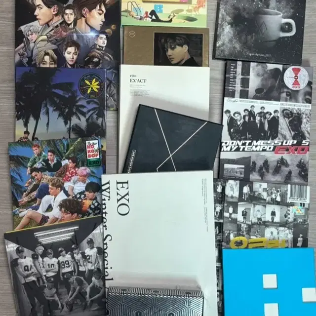 EXO 앨범 일괄
