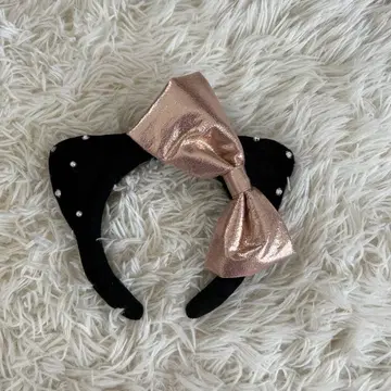 고양이 귀 리본 머리띠