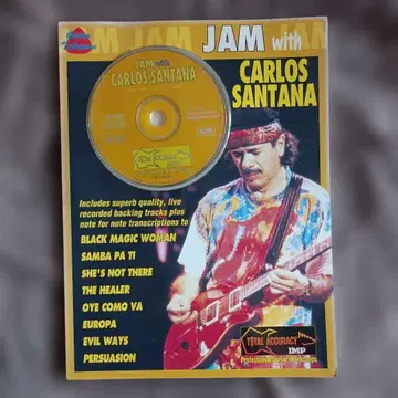 [레어] JAM with CARLOS SANTANA CD 악보