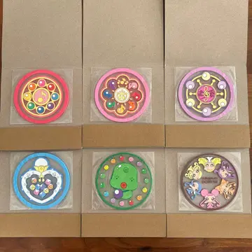 오쟈마녀 도레미 클리어 코스터 컴플리트 전 6종