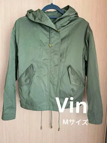Vin 올리브 그린 마운틴 후드티 M 자켓 아우터