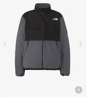 THE NORTH FACE 플리스 자켓 블랙/그레이