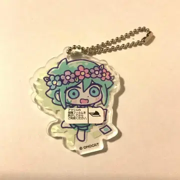 OMORI 카페 바질 아크릴 키링