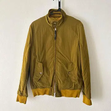 Baracuta 바라쿠타 두꺼운 원단 블루종 머스타드 골드 사이즈 40