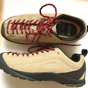 KEEN 스니커즈 아웃도어 신발 베이지/블랙 25.5cm