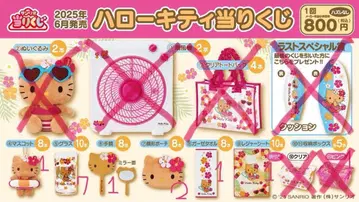 산리오 헬로키티 복권 일광화상 키티 13종