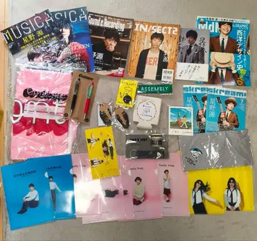 호시노 겐 잡지 굿즈 세트 continue popvirus