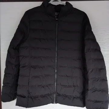 UNIQLO 퍼프 테크 다운 자켓 블랙 XL