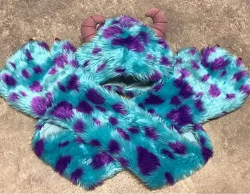 Disney 머플러 장갑 포함 팬캡 몬스터 주식회사 설리