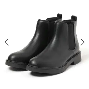 studio CLIP 사이드 고어 부츠 블랙 M