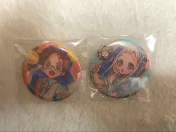 지박소년 하나코 군 뮤지엄 캔뱃지 야시로 네네 아오이 아카네