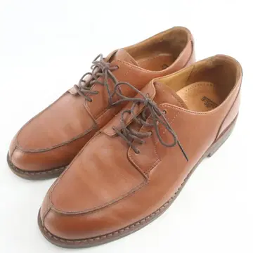 BROTHER BRIDGE 천연 가죽 가죽 U칩 레이스업 신발