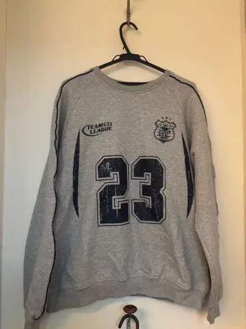 그레이 맨투맨 넘버 23