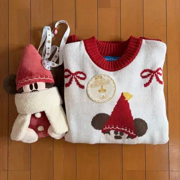 디즈니 릴린린 스웨터 숄더백 2종 세트