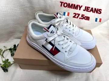 타미힐피거 진스 TOMMY JEANS 화이트 스니커즈 27.5cm