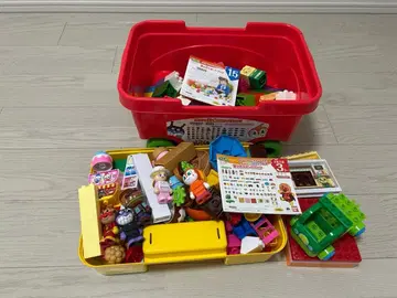 호빵맨 블록 라보 블록 왜건 모두의 가게 가득 블록 DX