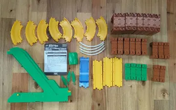 타카라토미 3WAY 오토 산길 도로 세트 박스 없음