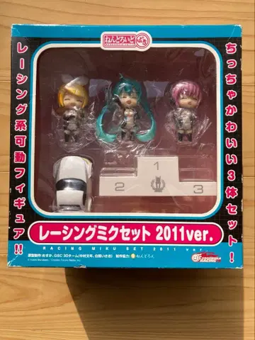 레이싱 미쿠 세트 2011ver. 넨도로이드 미개봉