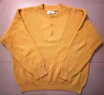 (구제 의류) 00s benetton 헨리넥 니트 무지 스웨터