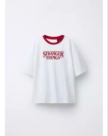스트레인저 싱스 T셔츠 화이트 stranger things