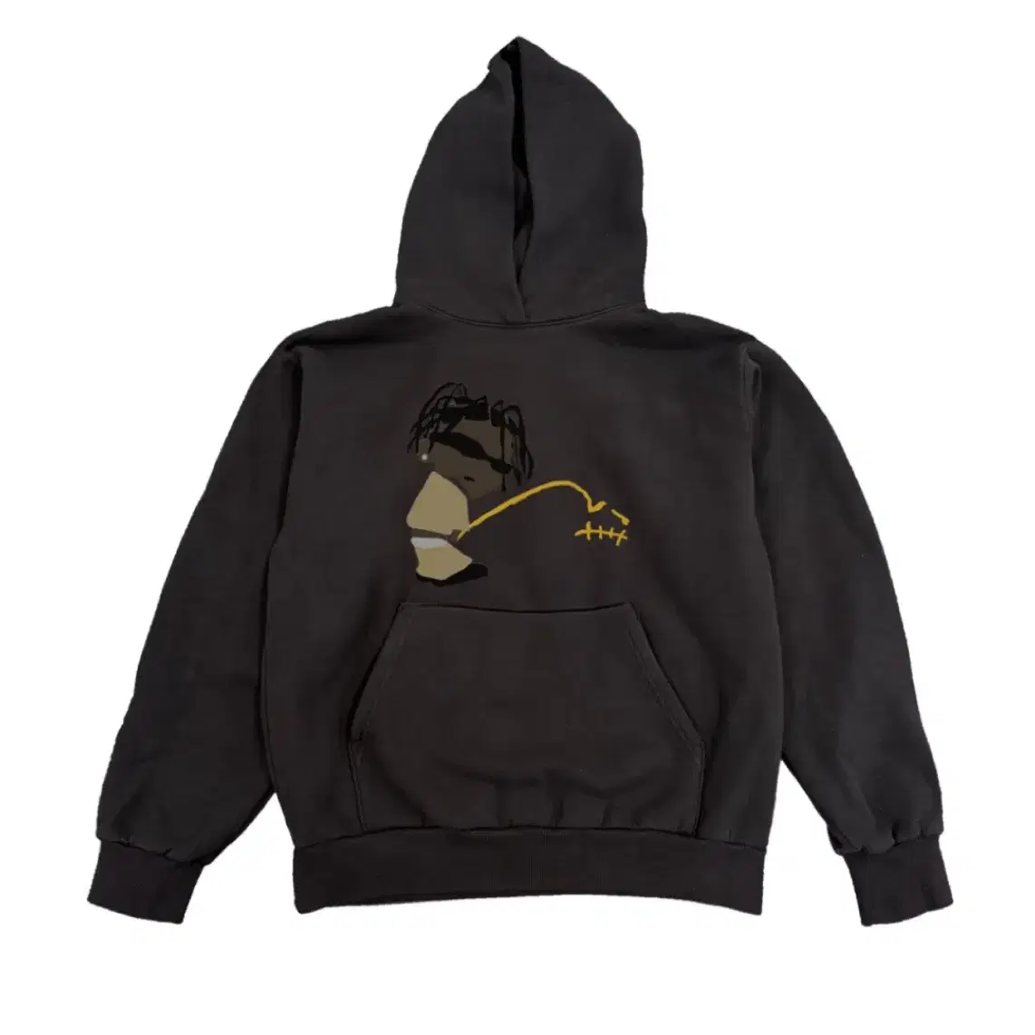 jordan x travis scott washed suede hoodie