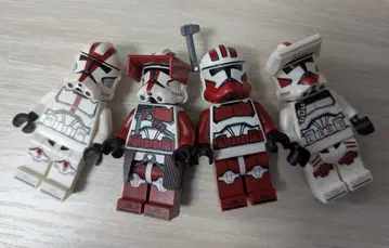 레고 LEGO 스타 워즈 gcc 커스텀 제87 초계병단 트루퍼 x 4