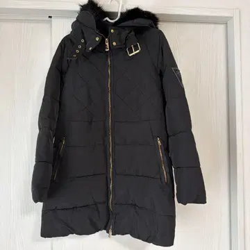 ZARA 코트 퍼 블랙 미사용