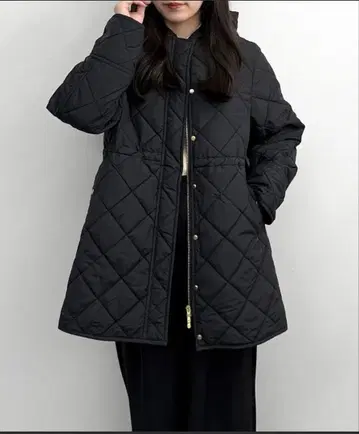 당일 발송 충전솜 퀼트 2WAY 롱 코트