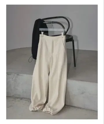 [TODAYFUL] 드로스트링 울 팬츠 에크루 36