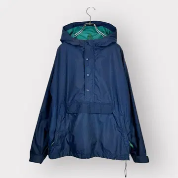 네이비 나일론 풀오버 자켓
